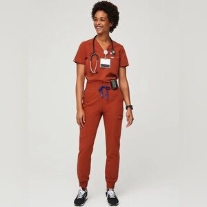 FIGS RARE AUBURN ATLANTA HIGH WAISTED SKINNY JOGGER SCRUB SZ XS EUC